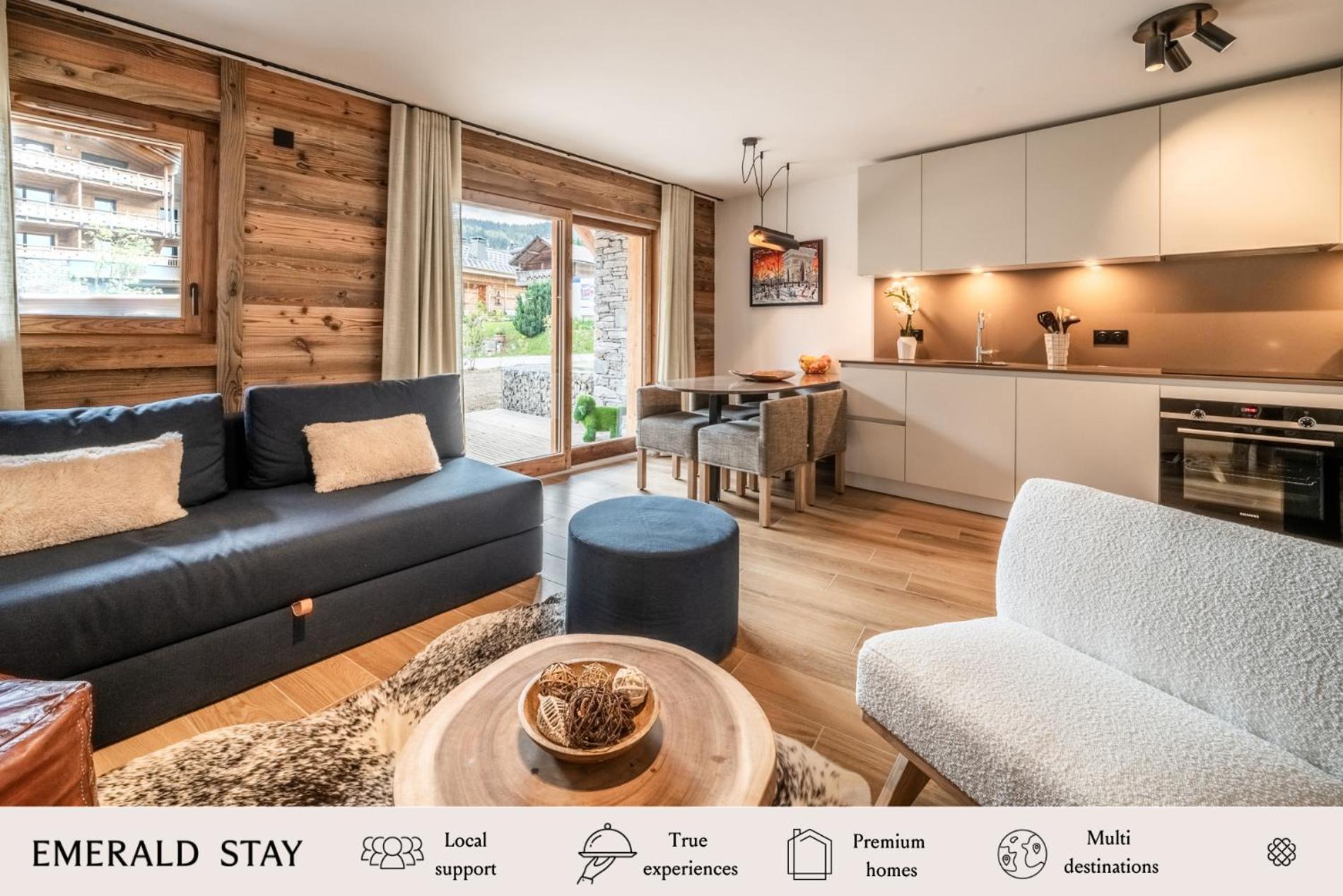 Apartment Aldea Les Gets - By Emerald Stay ภายนอก รูปภาพ